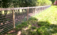 A.w howells contracting  with Fencing at Stanford Bishop