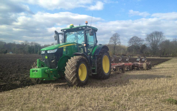 Cornbury farm contracting ltd with Plough at West Lavington