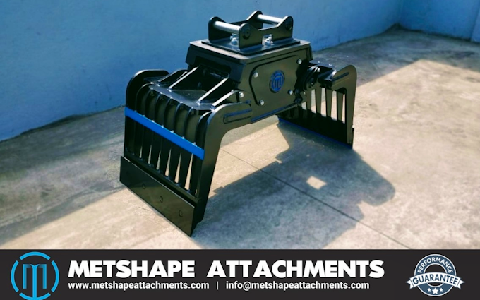 Metshape attachments with Excavator at Ajman