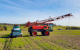 Richard taylor travel  with Self-propelled sprayer at Saint Ippolyts