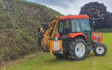 Acc contracting with Hedge cutter at Bramley