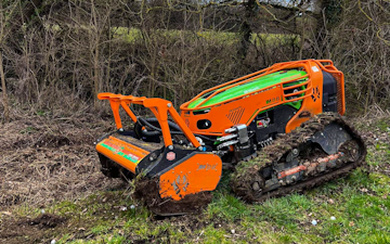 Total country care with Verge/flail Mower at Charfield