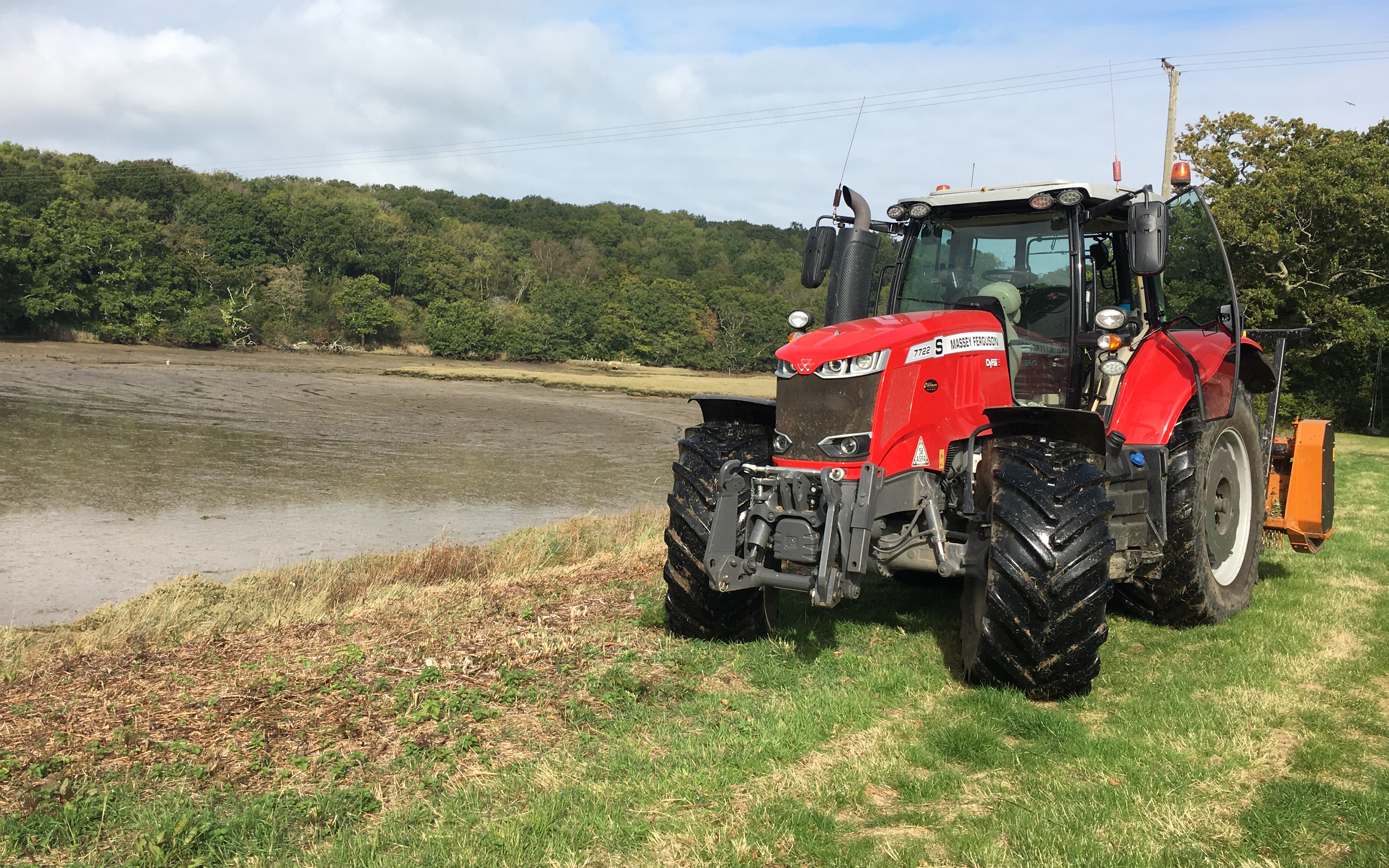 S.redfern & son with Mulcher at United Kingdom