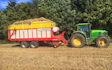 T&b agricultural contractors ltd with Self loading wagon at United Kingdom
