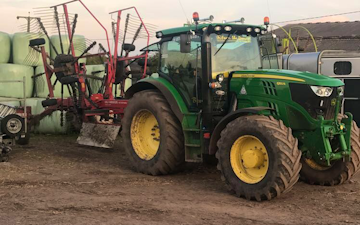 H2 agricultural contractors with Tractor 100-200 hp at Stafford