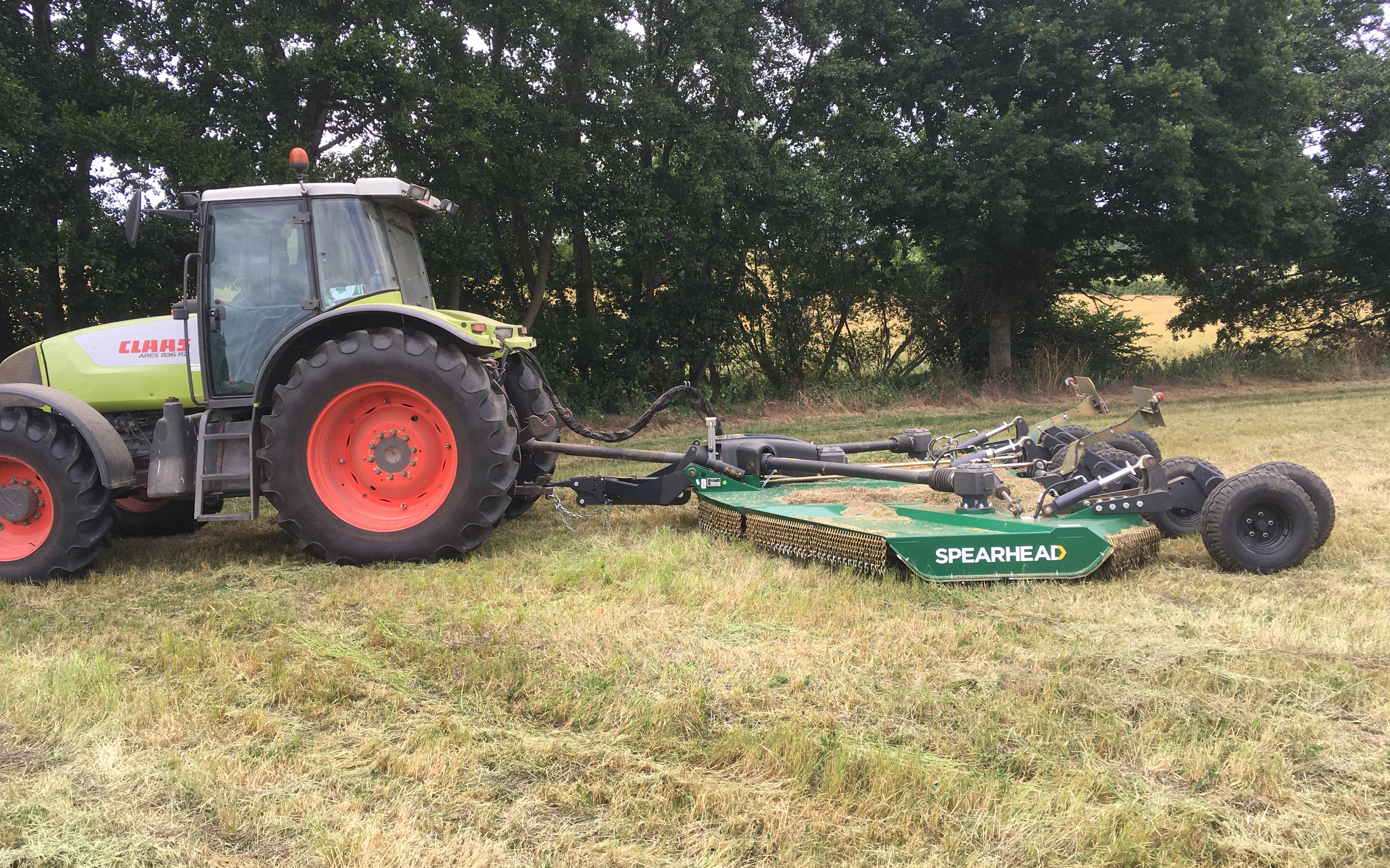Mead farms with Topper at United Kingdom