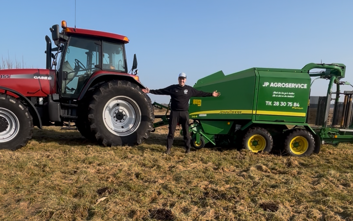 Jp agroservice med Wrapper ved Tårs