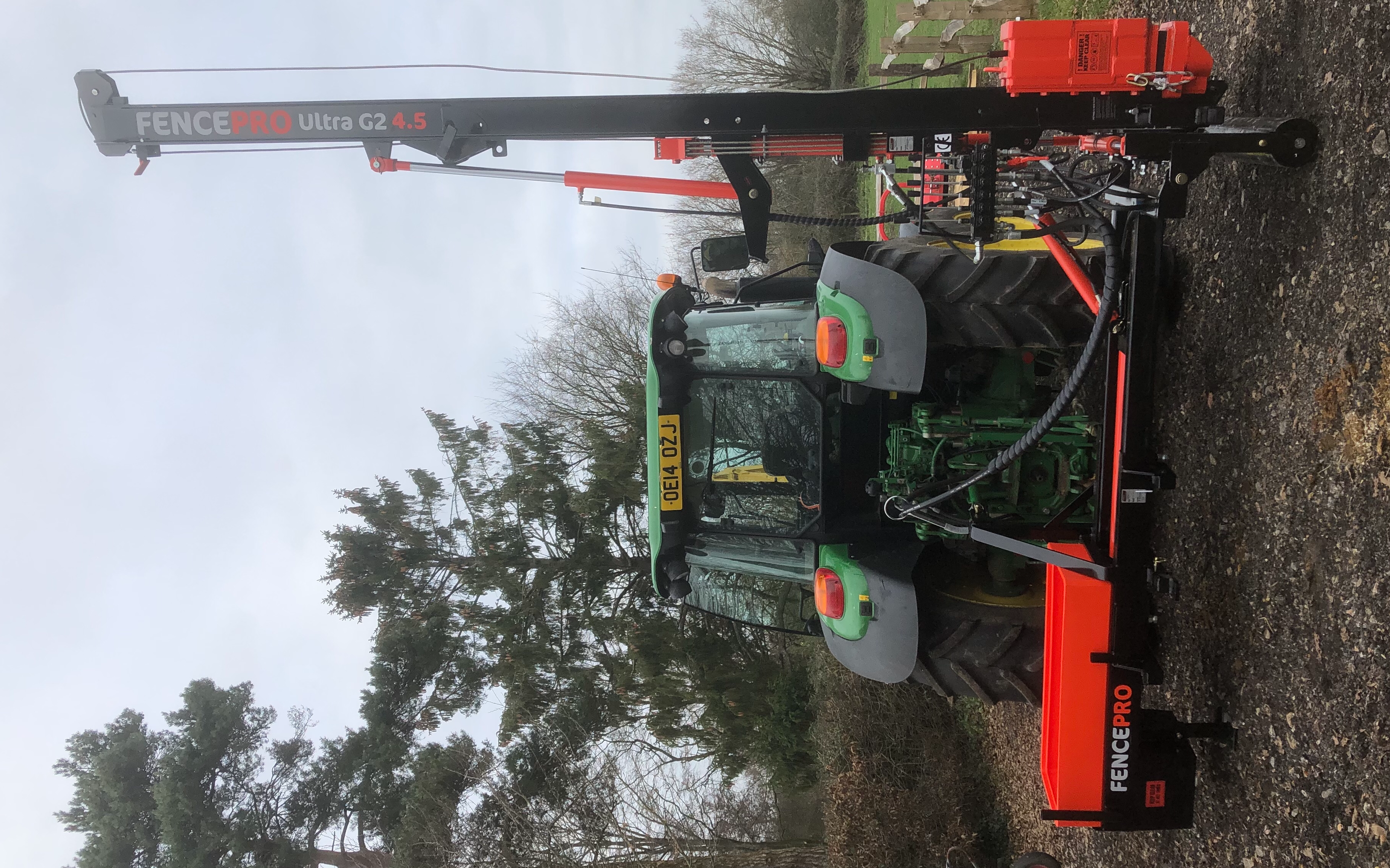 Tfl estate maintenance  with Fencing at Loxwood