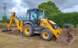 Quin plant hire ltd with Backhoe at Waters Upton