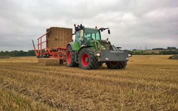 H c beales and co with Bale chaser at Great Ellingham