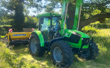Tms contracts  with Tractor 100-200 hp at Witts End