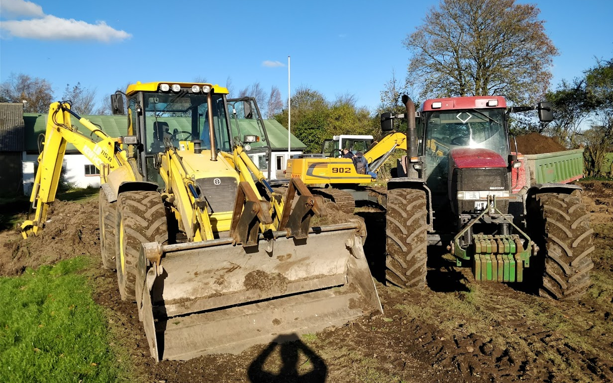 Thorsmark agro a/s med Rendegraver ved Randers