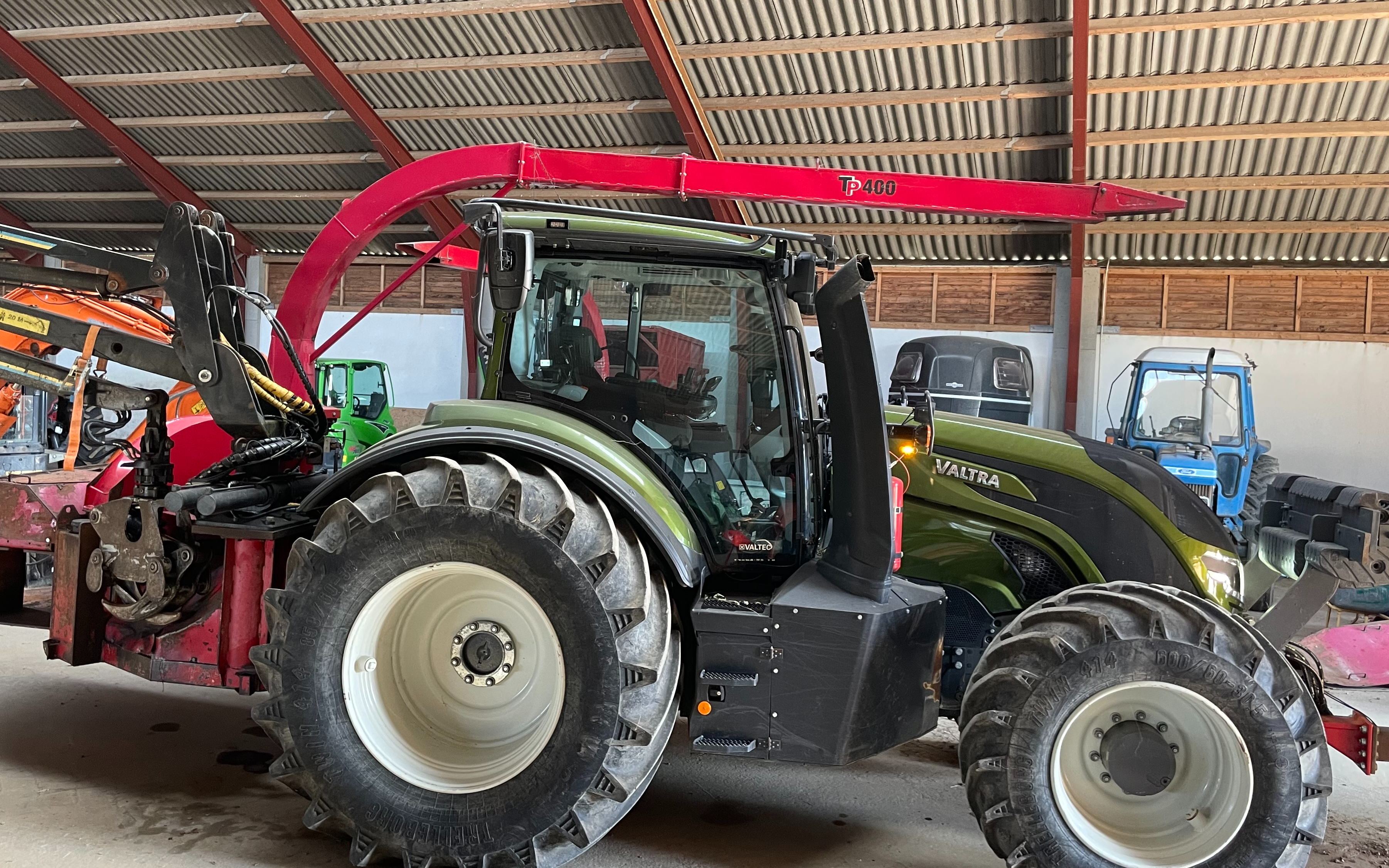 Anders skovrup med Flishugger ved Vojens