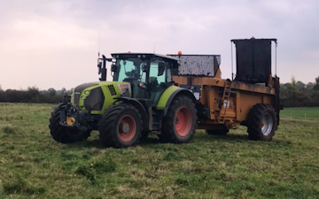 A . d with Manure/waste spreader at United Kingdom