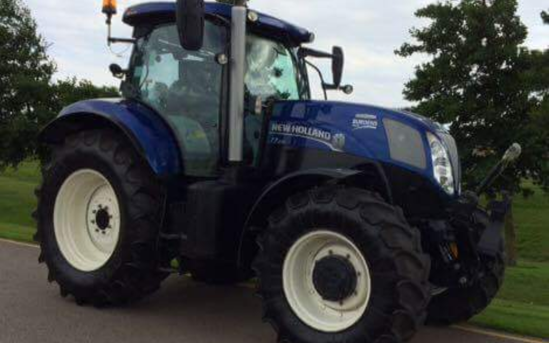 Tractor and driver available for hire - Richard Pick