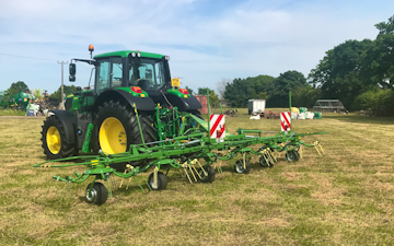 Edwards agricultural services  with Tedder at Chorley