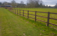 Mc country services limited with Fencing at Bedford Road
