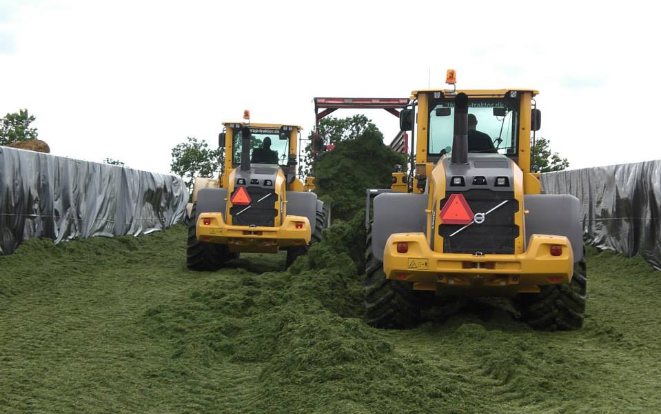 Allestrup maskinstation med Gummiged ved Nørager