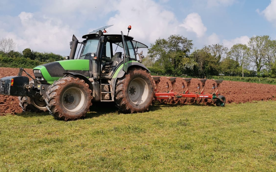 A j roberts farm & garden services with Plough at Target Close