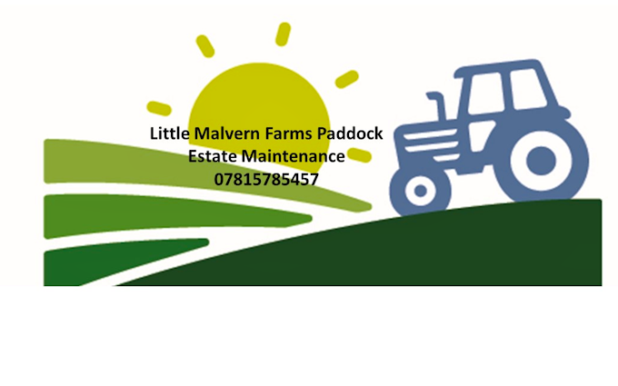 Little malvern farm paddock maintenance  with Topper at Little Malvern