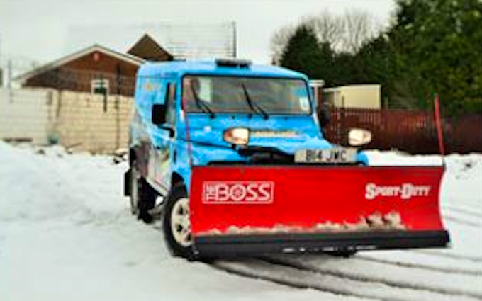 The gritting company with Gritting and snow clearance at Gildersome