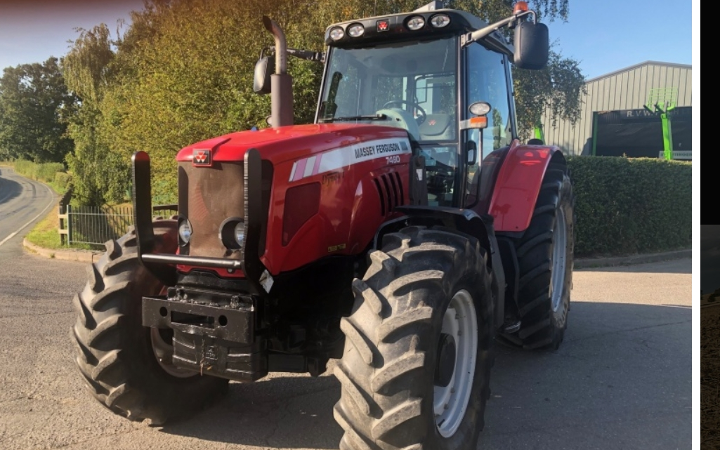 Clarke farming and contracting  with Tractor 100-200 hp at Aymestrey