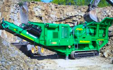 A r richards  with Stone crusher at United Kingdom