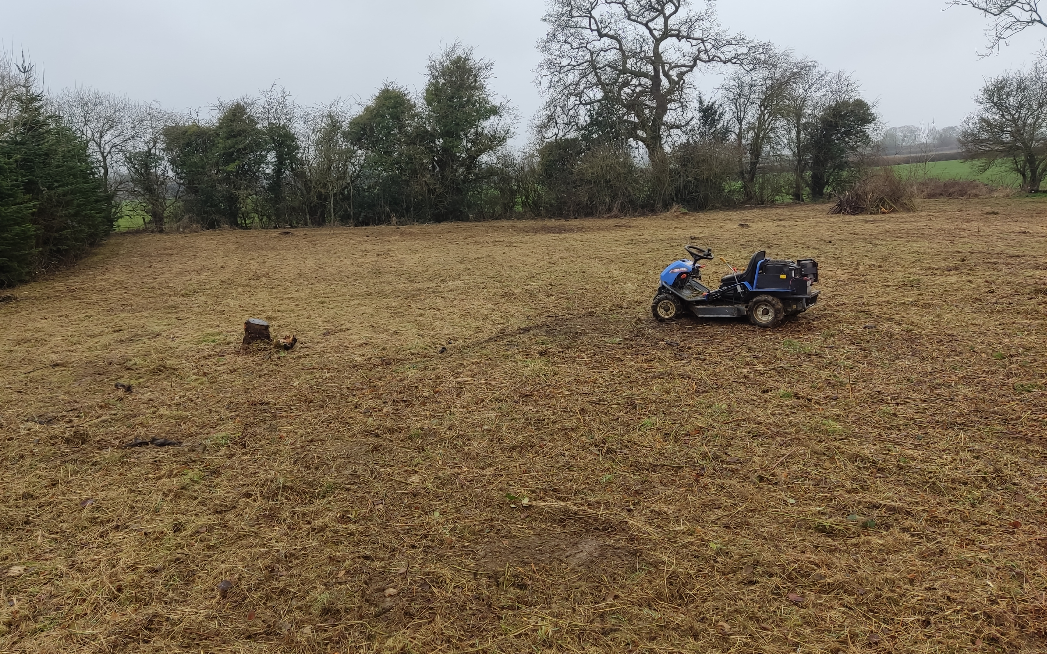 Mid wales mechanical with Mower at Newtown