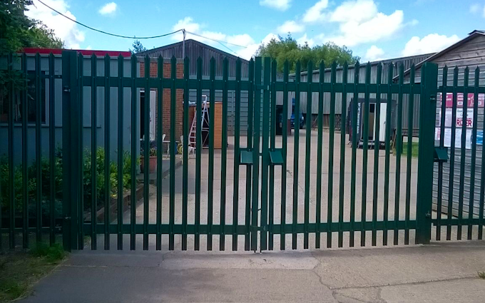 M & j oakley ltd with Fencing at Bygrave Road