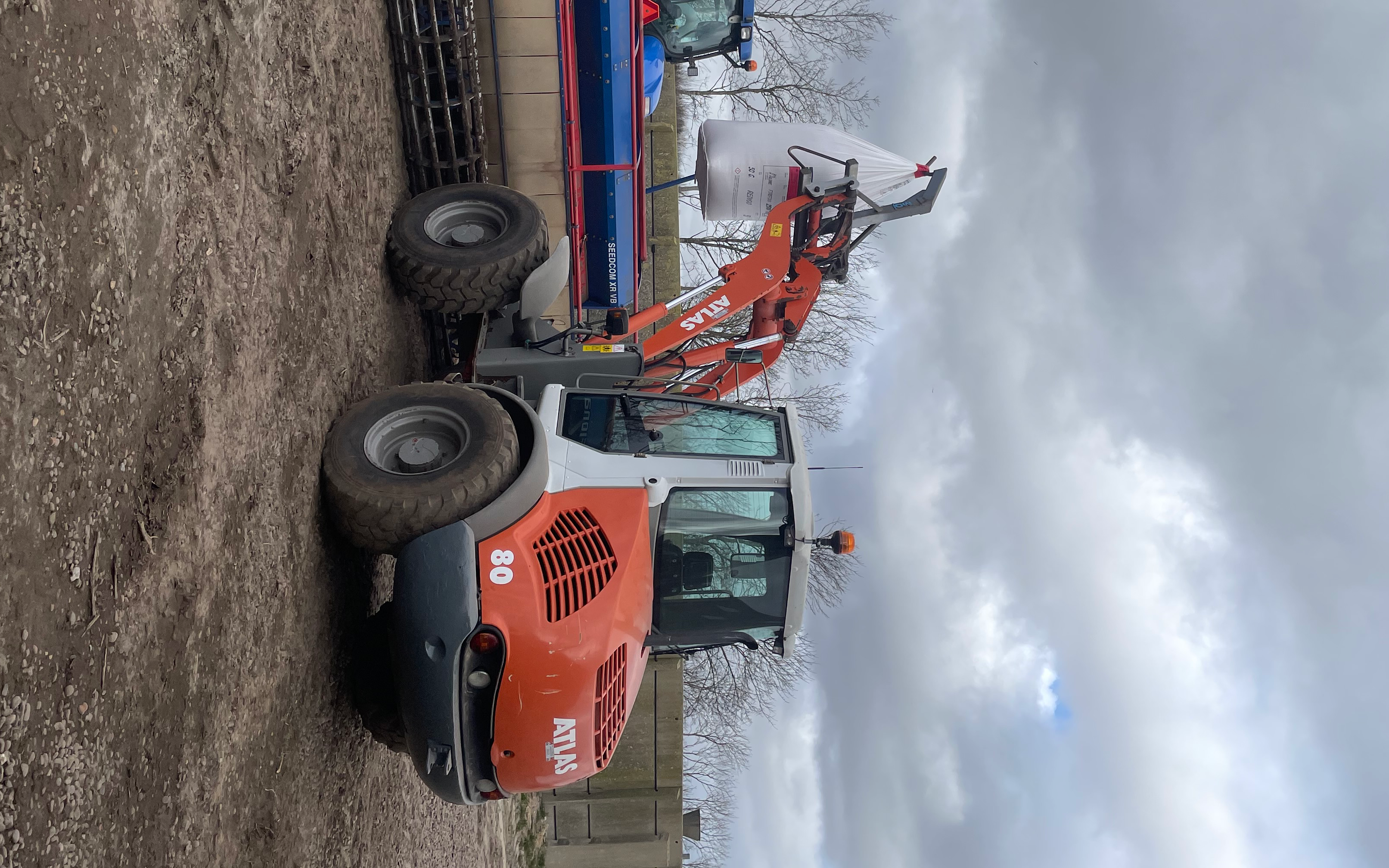 Marktech med Gummiged ved Janderup Vestj