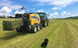 Berkshire agripower ltd with Large square baler at Chieveley