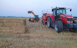 Towse contracts with Large square baler at Cliffe Lane