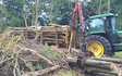 Oliver berti forestry and firewood  with Forwarder at Park Gate