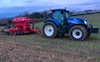 Rob jones with Tractor 201-300 hp at Cheltenham