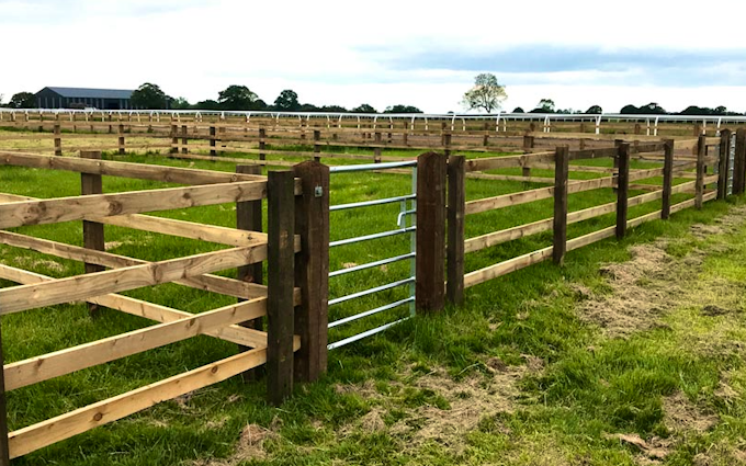 Metcalfe fencing & land services with Fencing at Galphay