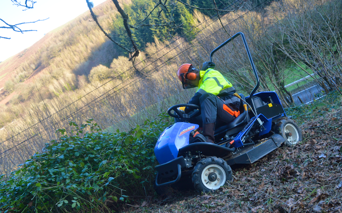 Mid wales mechanical with Mower at Princes Avenue