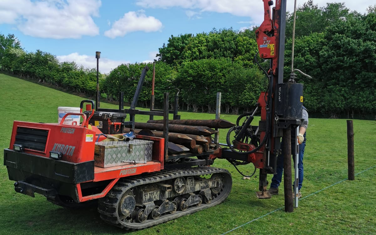 Bjb agricultural & equestrian services with Fencing at Withington