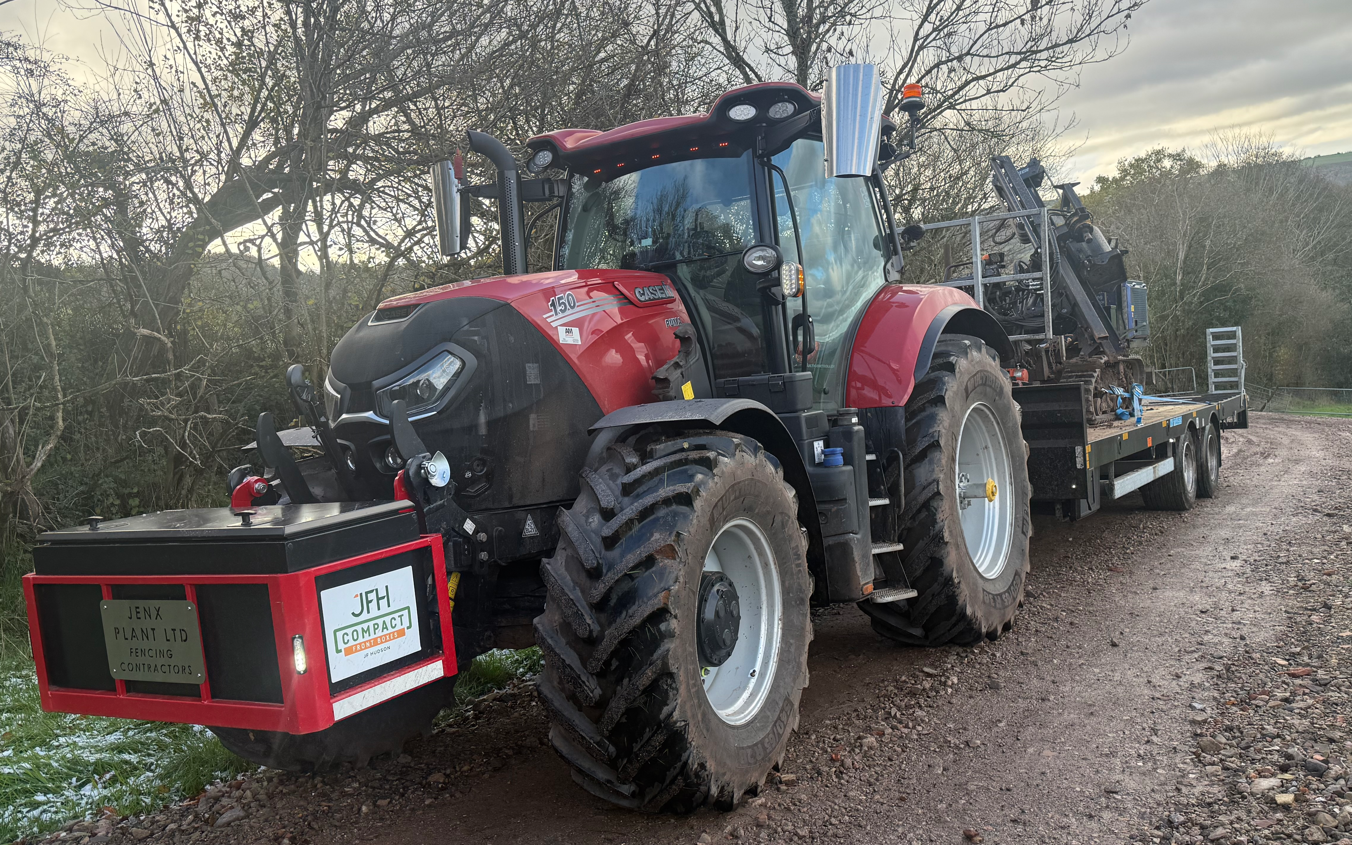 Jenx plant ltd with Tractor 100-200 hp at Abergavenny