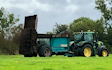 Jon richards contracting  with Manure/waste spreader at East Hewish