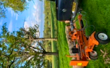 H amerio  with Log splitter at Colne Engaine