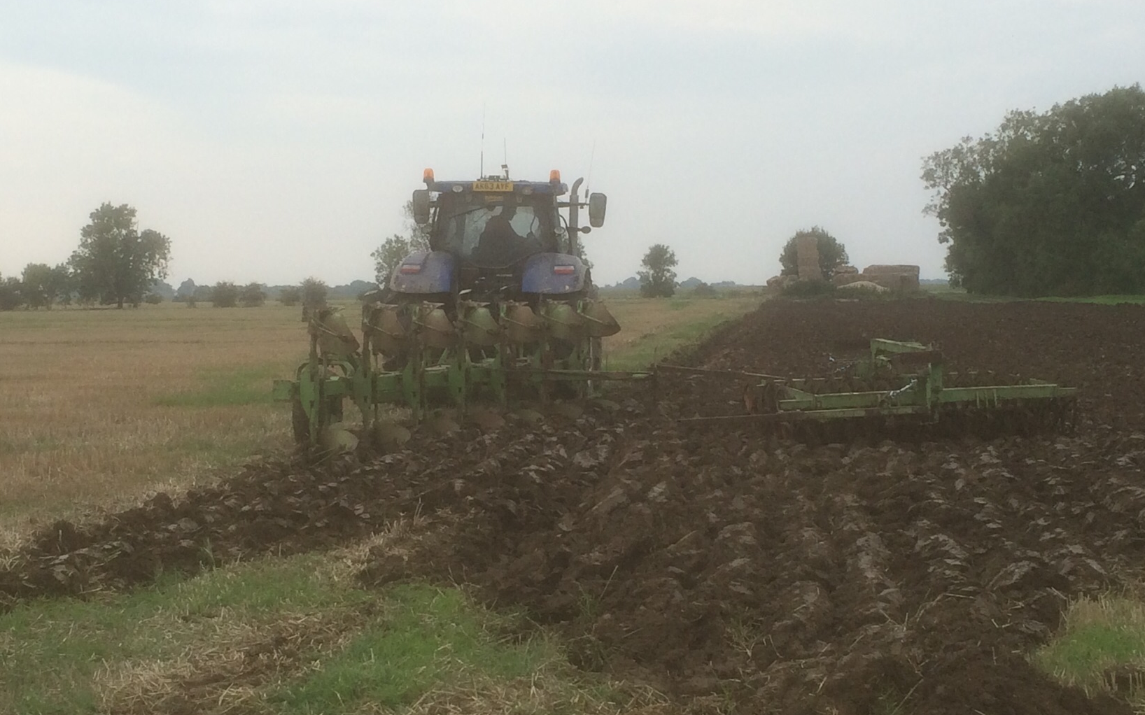 John richardson and son with Plough at Gipsey Bridge