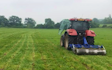Mb land services  with Meadow aerator at Frampton Cotterell