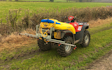 Bs agricultural services with ATV sprayer at Kirstead Green