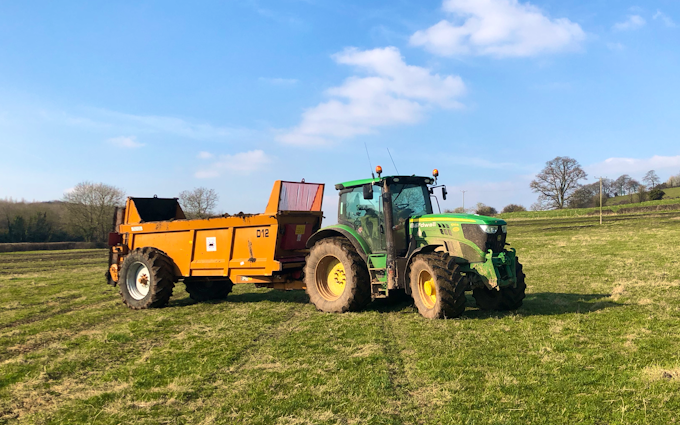 Tom bardwell contracting  with Forage harvester at Weston-super-Mare