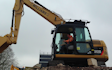 Williams plant dorset ltd with Excavator at Hawthorn Avenue