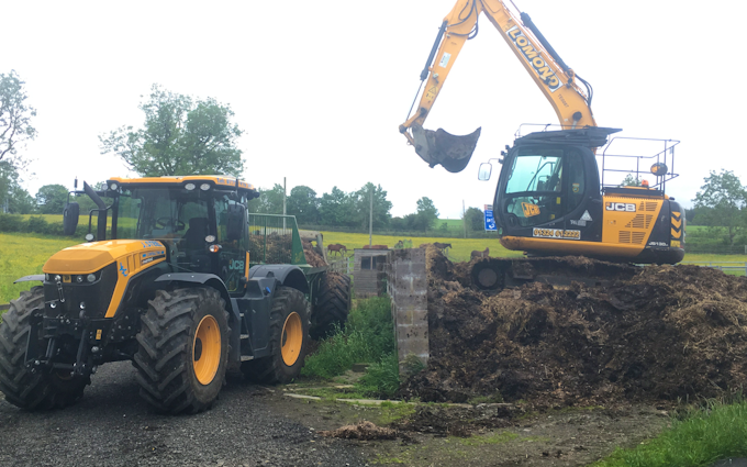J. steel contracting  with Tractor 201-300 hp at United Kingdom