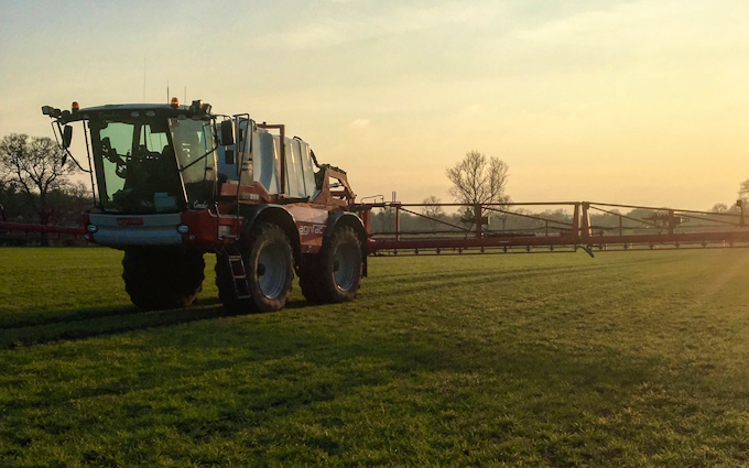 Jw ashmore ltd with Self-propelled sprayer at Enderby