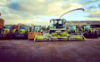 A&s eggleston with Forage harvester at United Kingdom