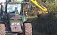 Barnsfold hire with Hedge cutter at Marple