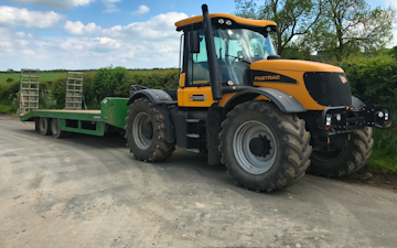 A j groundworks & plant hire with Tractor 201-300 hp at United Kingdom